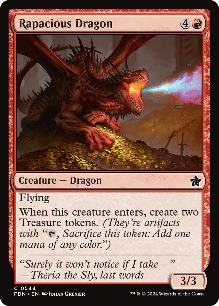 Rapacious Dragon [Foundations] | Deep Dive Games St. Marys