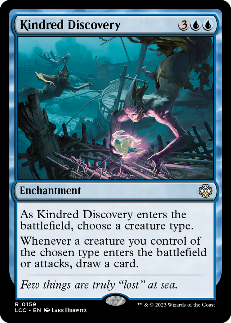 Kindred Discovery [The Lost Caverns of Ixalan Commander] | Deep Dive Games St. Marys