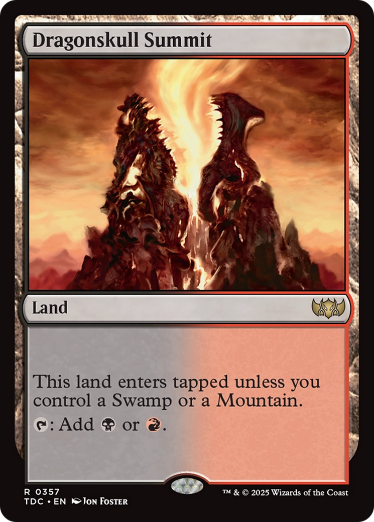 Dragonskull Summit [Tarkir: Dragonstorm Commander] | Deep Dive Games St. Marys