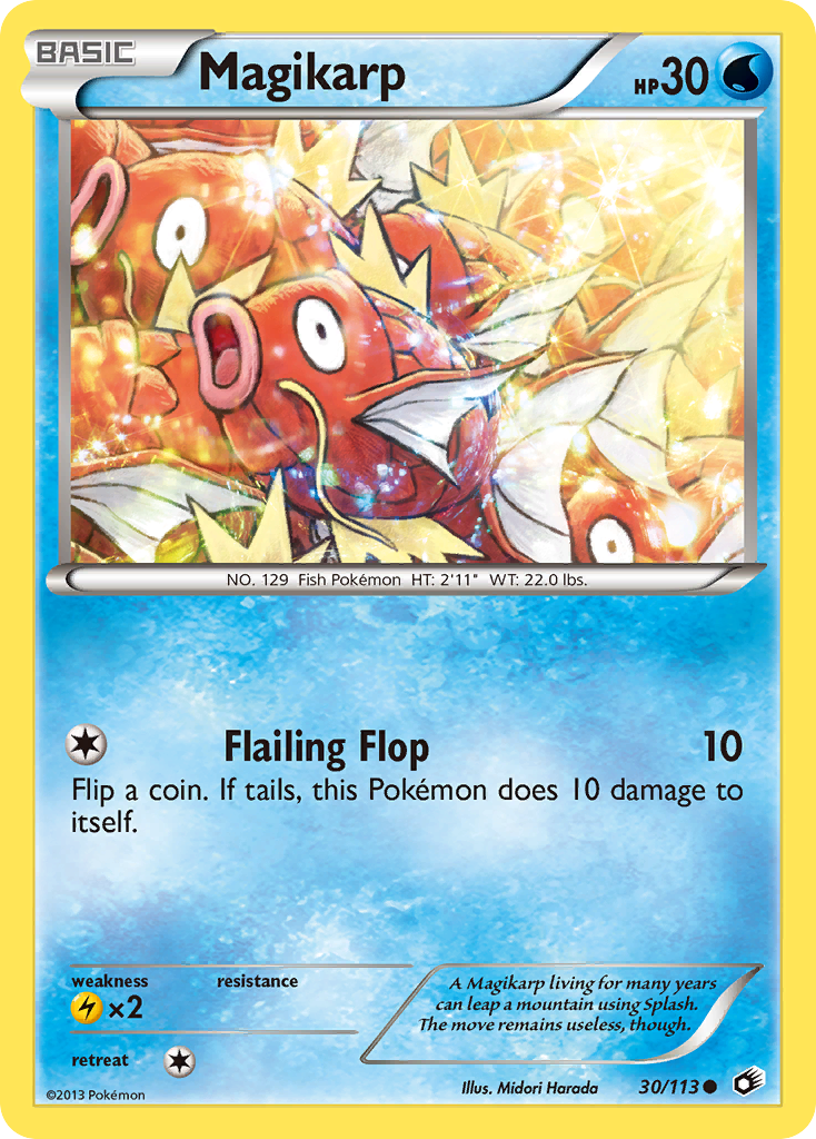 Magikarp (30/113) [Black & White: Legendary Treasures] | Deep Dive Games St. Marys