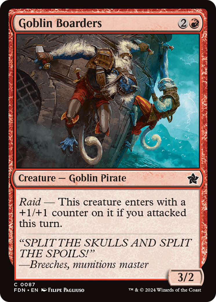 Goblin Boarders [Foundations] | Deep Dive Games St. Marys
