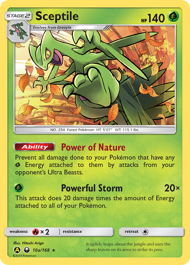 Sceptile (10a/168) [Alternate Art Promos] | Deep Dive Games St. Marys