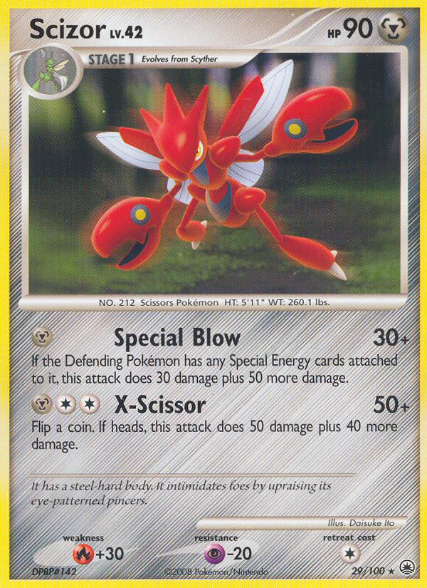 Scizor (29/100) [Diamond & Pearl: Majestic Dawn] | Deep Dive Games St. Marys