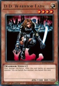 D.D. Warrior Lady [MAGO-EN110] Rare | Deep Dive Games St. Marys