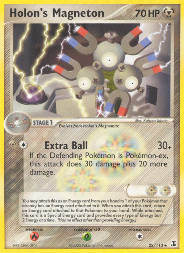 Holon's Magneton (22/113) [EX: Delta Species] | Deep Dive Games St. Marys