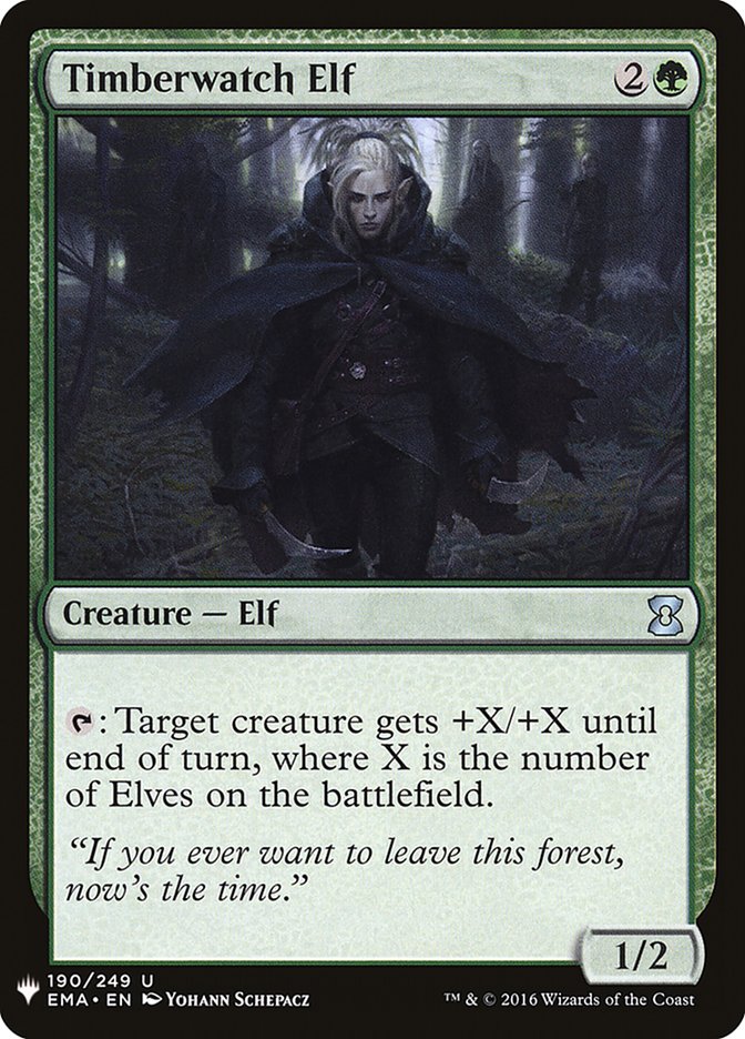 Timberwatch Elf [Mystery Booster] | Deep Dive Games St. Marys