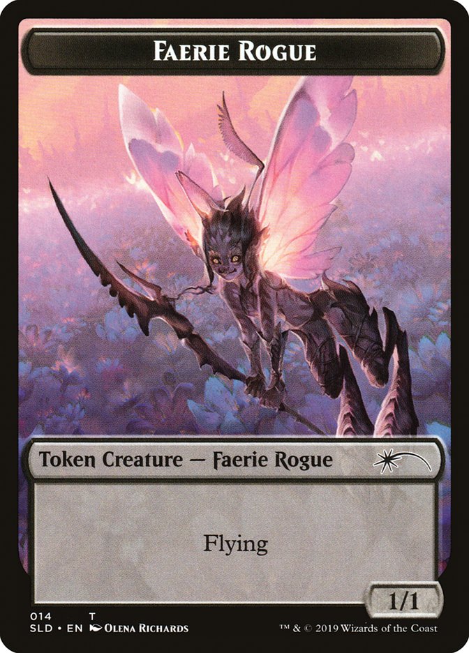 Faerie Rogue Token (014) [Secret Lair Drop Series] | Deep Dive Games St. Marys