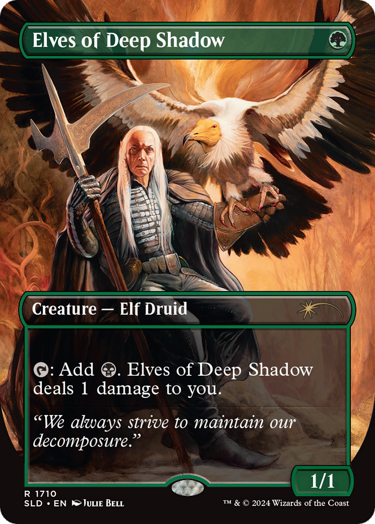 Elves of Deep Shadow (Rainbow Foil) [Secret Lair Drop Series] | Deep Dive Games St. Marys