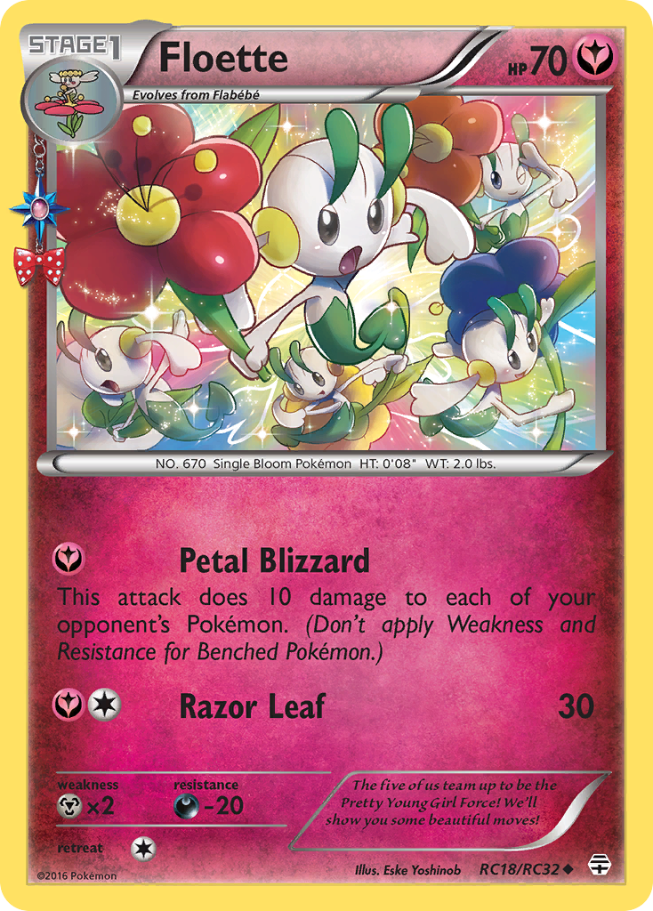 Floette (RC18/RC32) [XY: Generations] | Deep Dive Games St. Marys