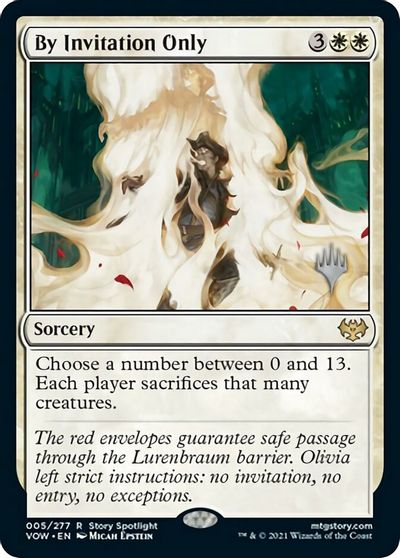 By Invitation Only (Promo Pack) [Innistrad: Crimson Vow Promos] | Deep Dive Games St. Marys