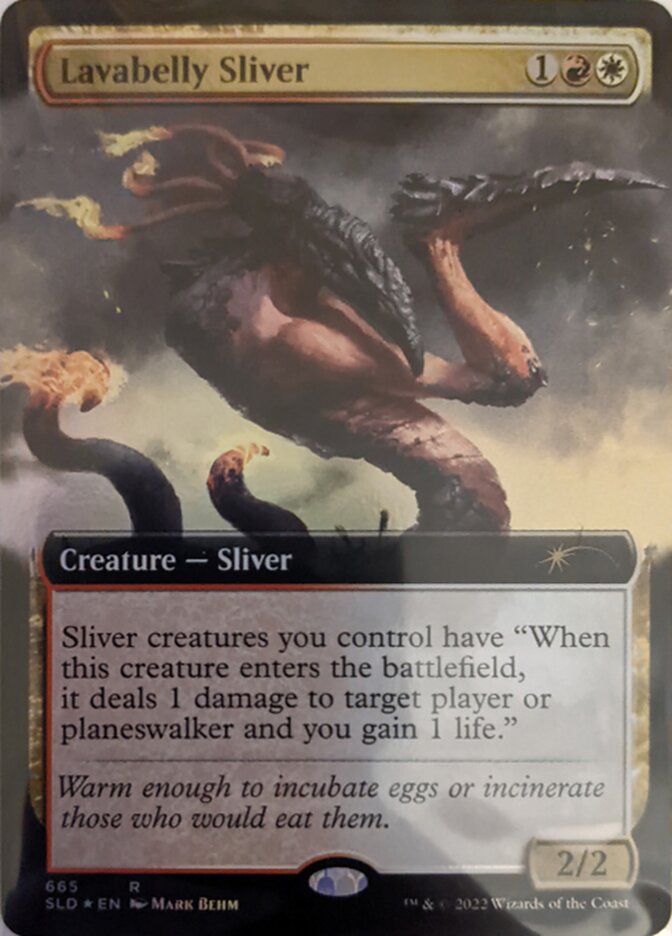 Lavabelly Sliver (Extended Art) [Secret Lair Drop Promos] | Deep Dive Games St. Marys