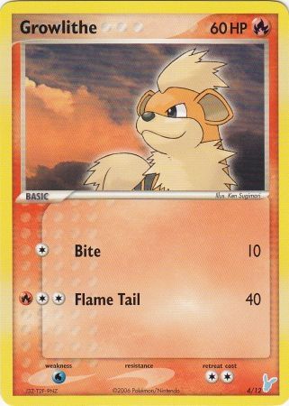 Growlithe (4/12) [EX: Trainer Kit 2 - Minun] | Deep Dive Games St. Marys