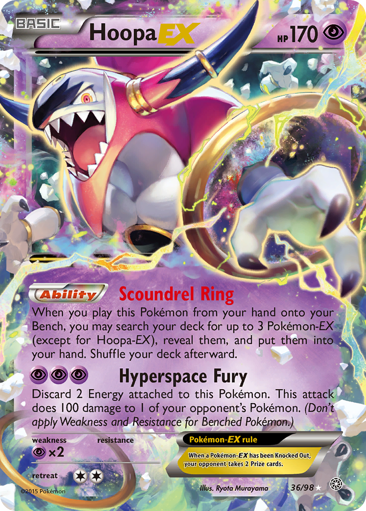 Hoopa EX (36/98) [XY: Ancient Origins] | Deep Dive Games St. Marys