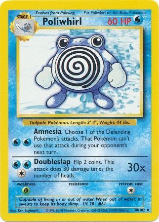 Poliwhirl (38/102) [Base Set Unlimited] | Deep Dive Games St. Marys