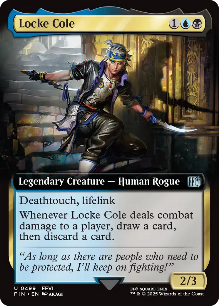 Locke Cole (Extended Art) [FINAL FANTASY] | Deep Dive Games St. Marys