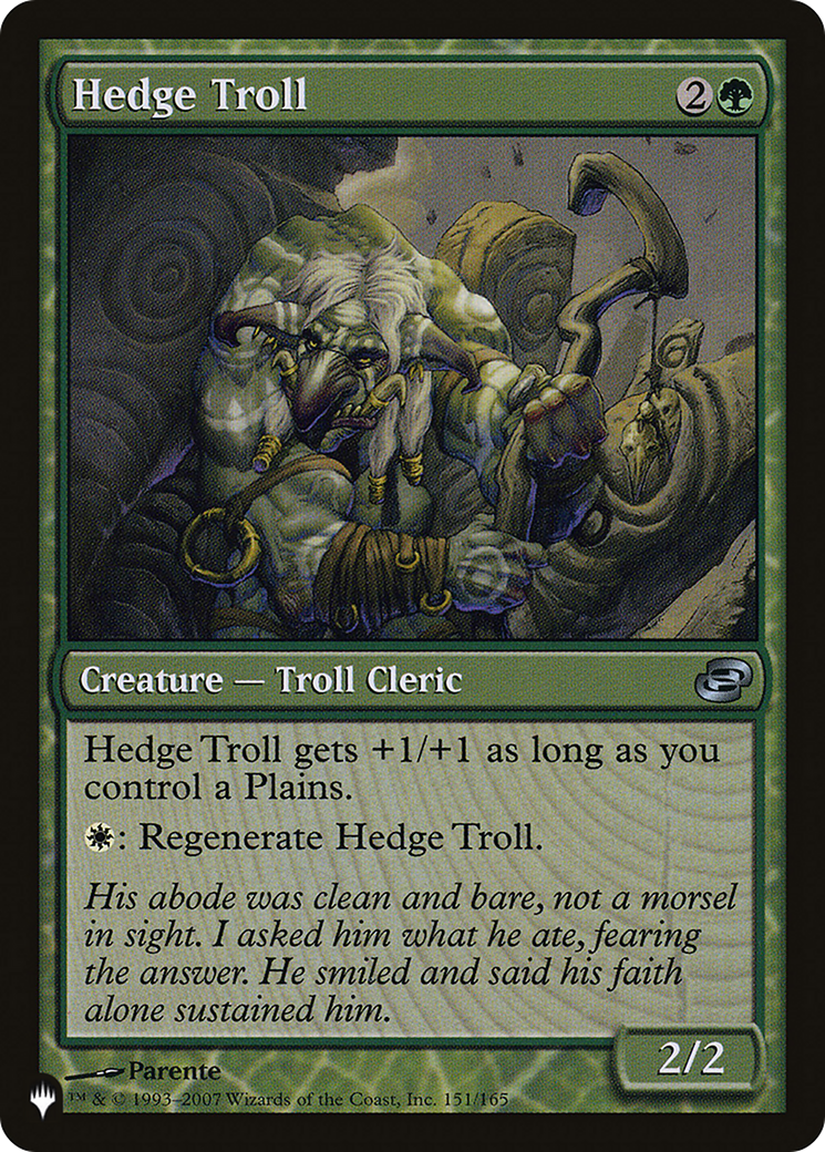 Hedge Troll [The List] | Deep Dive Games St. Marys