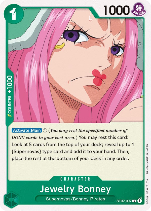 Jewelry Bonney [Starter Deck: Worst Generation] | Deep Dive Games St. Marys