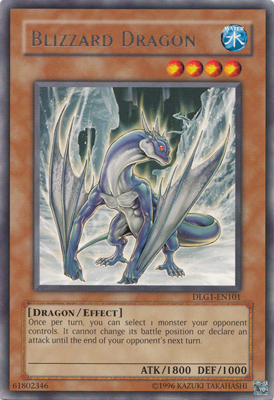 Blizzard Dragon [DLG1-EN101] Rare | Deep Dive Games St. Marys