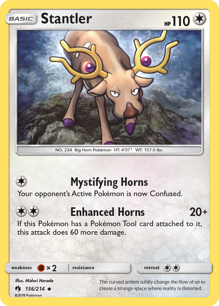 Stantler (156/214) [Sun & Moon: Lost Thunder] | Deep Dive Games St. Marys