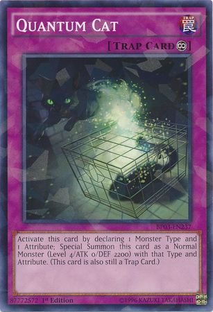 Quantum Cat [BP03-EN237] Shatterfoil Rare | Deep Dive Games St. Marys