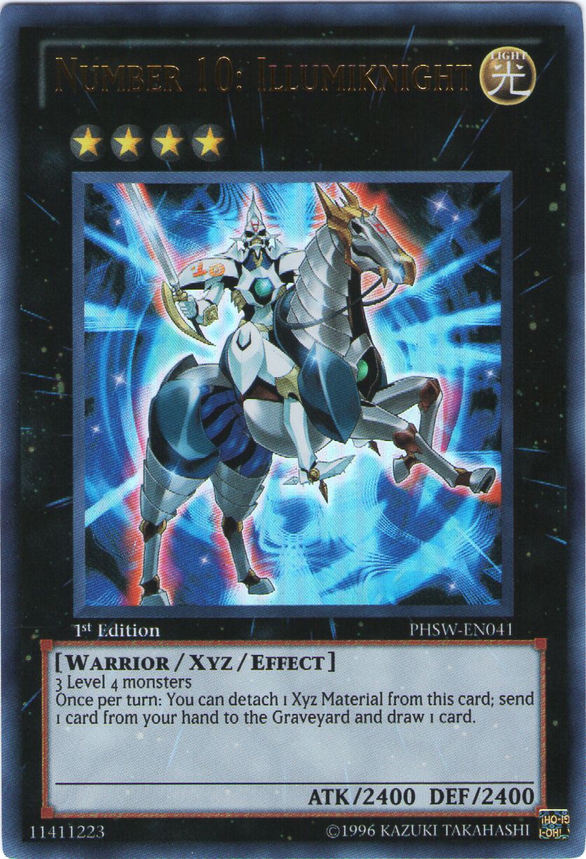 Number 10: Illumiknight [PHSW-EN041] Ultra Rare | Deep Dive Games St. Marys