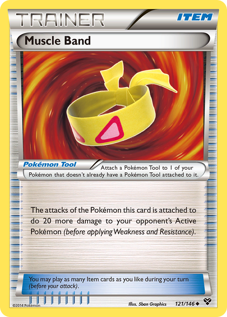 Muscle Band (121/146) [XY: Base Set] | Deep Dive Games St. Marys