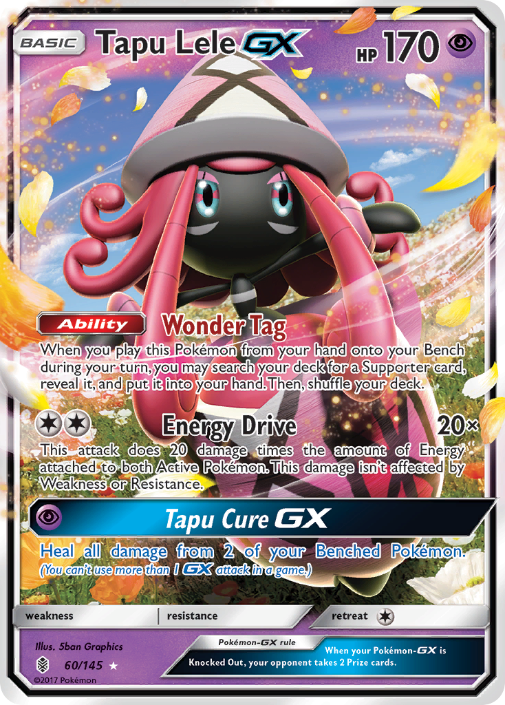 Tapu Lele GX (60/145) [Sun & Moon: Guardians Rising] | Deep Dive Games St. Marys