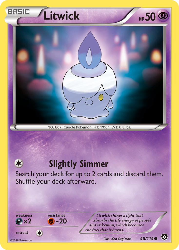 Litwick (48/114) [XY: Steam Siege] | Deep Dive Games St. Marys