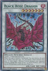 Black Rose Dragon (Green) [LDS2-EN110] Ultra Rare | Deep Dive Games St. Marys