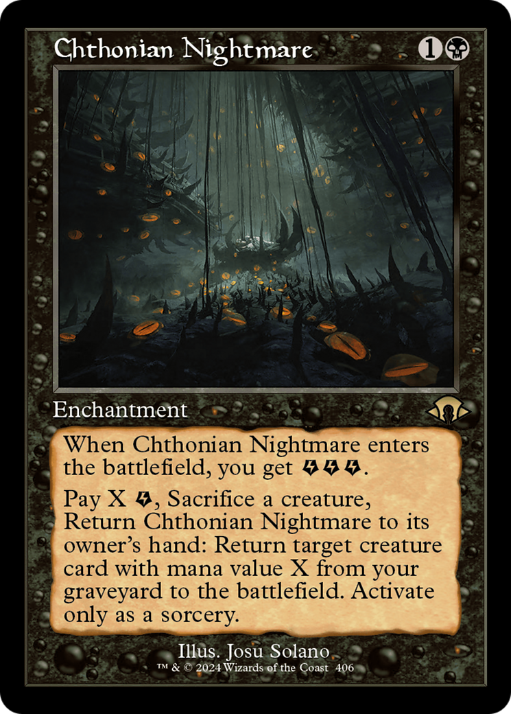 Chthonian Nightmare (Retro) [Modern Horizons 3] | Deep Dive Games St. Marys