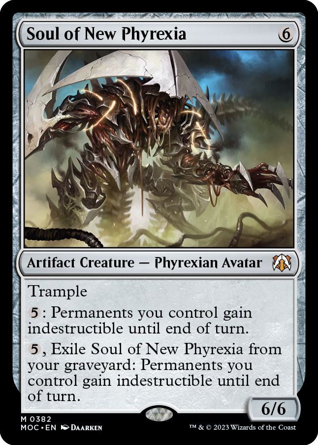 Soul of New Phyrexia [March of the Machine Commander] | Deep Dive Games St. Marys