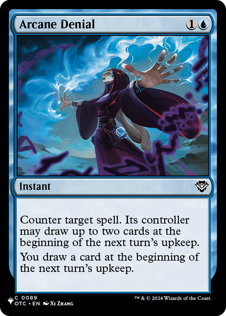 Arcane Denial (OTC) [The List] | Deep Dive Games St. Marys