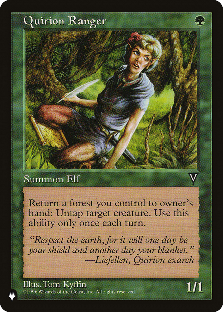 Quirion Ranger [The List Reprints] | Deep Dive Games St. Marys