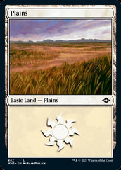 Plains (482) (Foil Etched) [Modern Horizons 2] | Deep Dive Games St. Marys