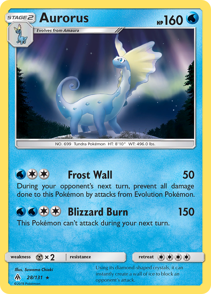 Aurorus (28/131) [Sun & Moon: Forbidden Light] | Deep Dive Games St. Marys