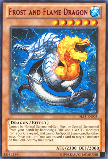 Frost and Flame Dragon (Red) [DL15-EN005] Rare | Deep Dive Games St. Marys