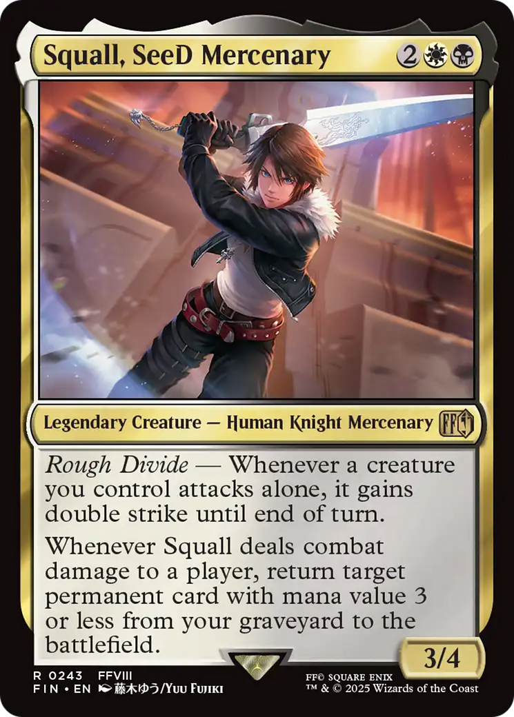 Squall, SeeD Mercenary [FINAL FANTASY] | Deep Dive Games St. Marys