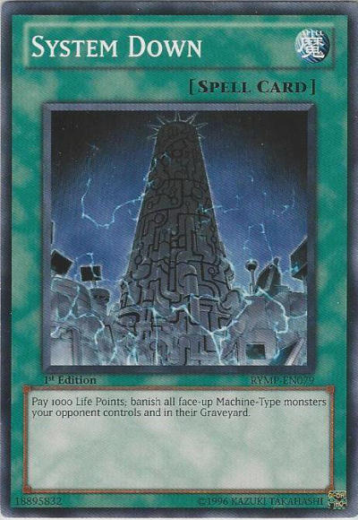System Down [RYMP-EN079] Common | Deep Dive Games St. Marys