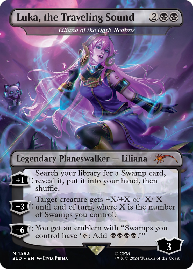 Luka, the Traveling Sound - Liliana of the Dark Realms [Secret Lair Drop Series] | Deep Dive Games St. Marys