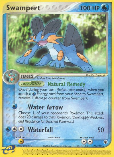 Swampert (23/109) [EX: Ruby & Sapphire] | Deep Dive Games St. Marys