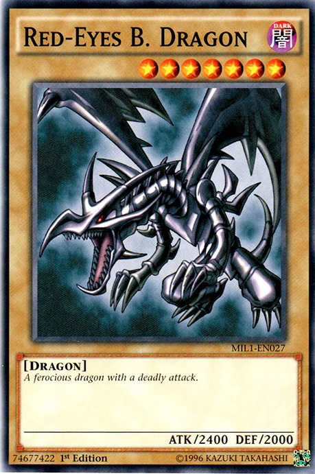 Red-Eyes B. Dragon [MIL1-EN027] Common | Deep Dive Games St. Marys