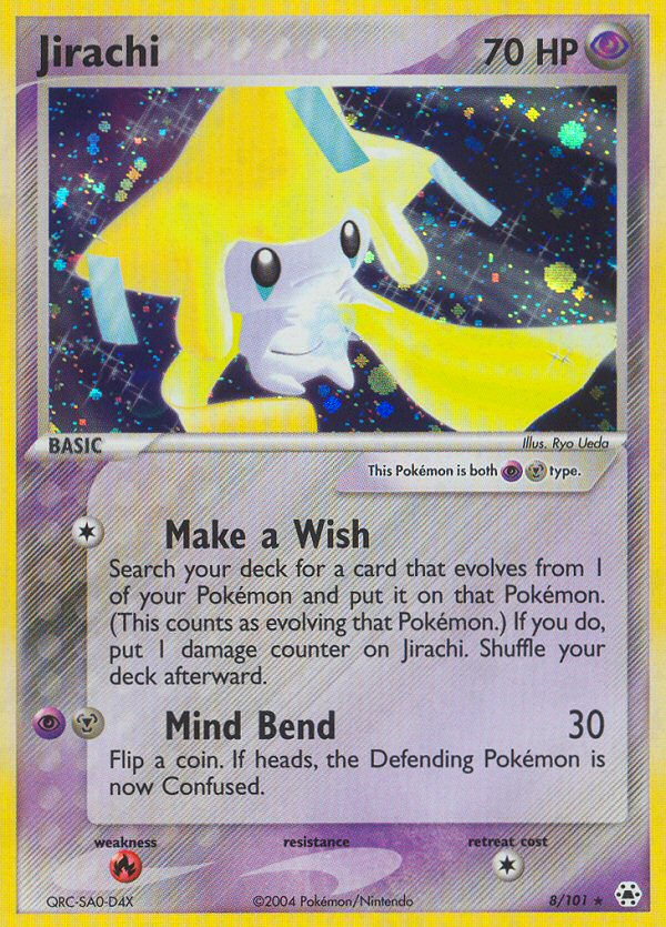 Jirachi (8/101) [EX: Hidden Legends] | Deep Dive Games St. Marys