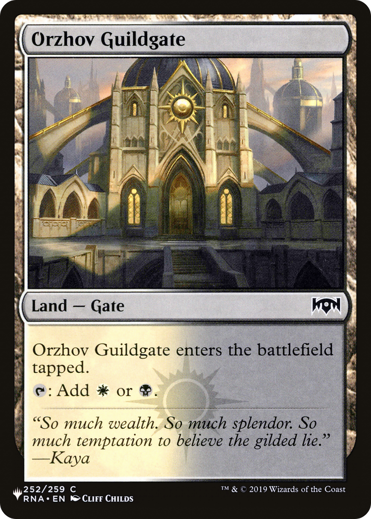 Orzhov Guildgate [The List] | Deep Dive Games St. Marys