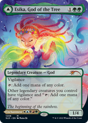 Esika, God of the Tree // The Prismatic Bridge (Display Commander) (Borderless) [Secret Lair: From Cute to Brute] | Deep Dive Games St. Marys