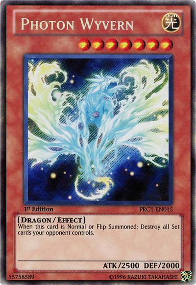 Photon Wyvern [PRC1-EN015] Secret Rare | Deep Dive Games St. Marys