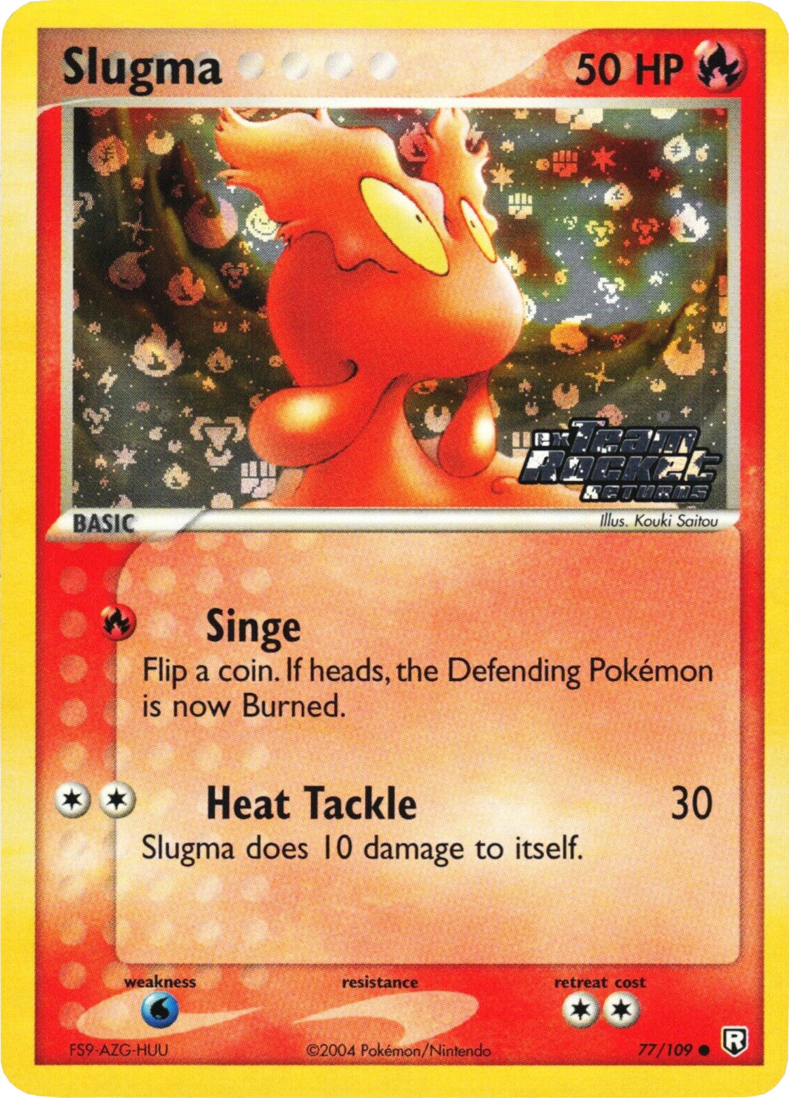 Slugma (77/109) (Stamped) [EX: Team Rocket Returns] | Deep Dive Games St. Marys