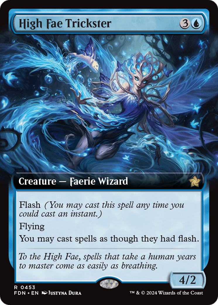 High Fae Trickster (Extended Art) [Foundations] | Deep Dive Games St. Marys