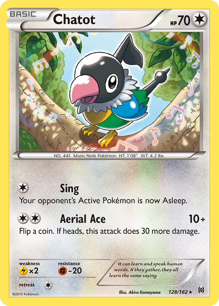 Chatot (128/162) [XY: BREAKthrough] | Deep Dive Games St. Marys