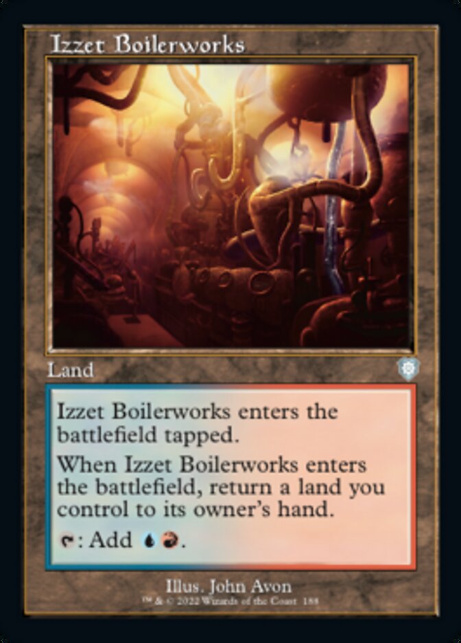 Izzet Boilerworks (Retro) [The Brothers' War Commander] | Deep Dive Games St. Marys