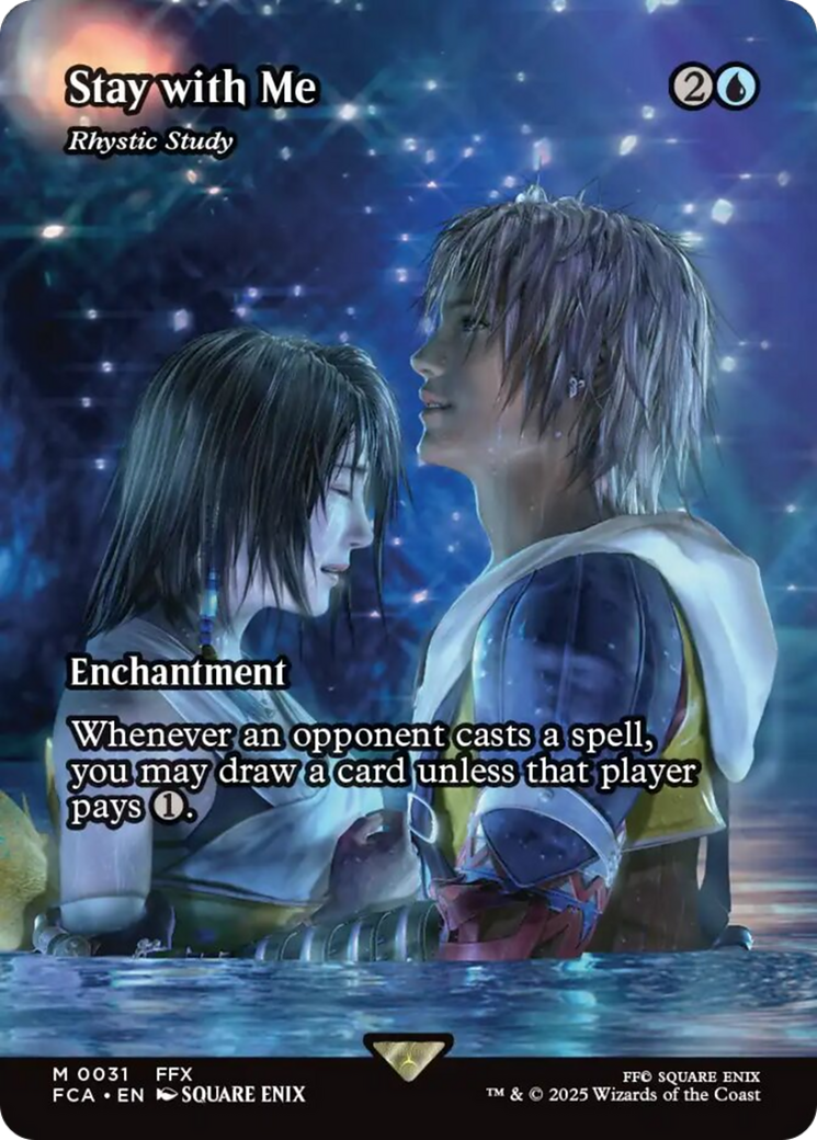 Stay with Me - Rhystic Study (Showcase) [FINAL FANTASY : Through the Ages] | Deep Dive Games St. Marys
